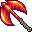 fiery war axe